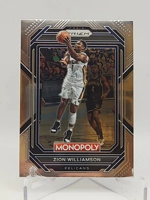 2022-23 Panini Prizm Monopoly #55 Zion Williamson Pelicans Basketball Card NBA  - Image 1 of 2