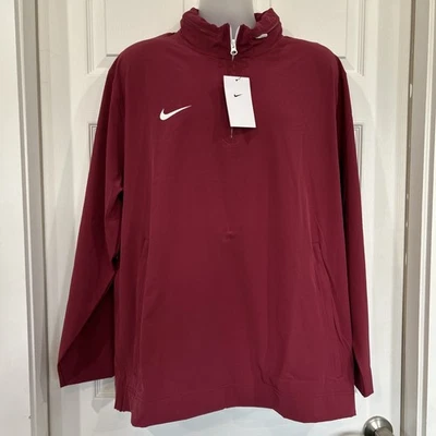 Nike Coach's Sideline Jacket Windbreaker Men's XL Maroon FJ9545-610 - Image 1 of 4