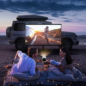 Mini Home Portable Projector,Bluetooth Wifi Theater, HD Home Cinema,Multi-device - Afbeelding 1 van 11
