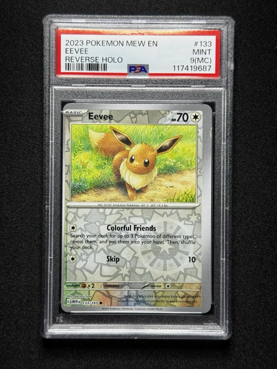 Pokémon TCG Professional Sports Authenticator (PSA) Eevee Grade 9