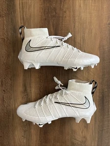 Nike Vapor Edge 360 Untouchable Sz 9-13 Football Cleats White Silver FQ0235-102 - Picture 1 of 7