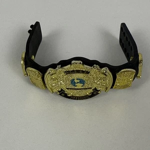 Black Attitude Era Heavyweight Belt Elite Action Figure Accessory WWE Mattel - Picture 1 of 3