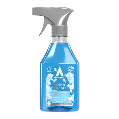 Astonish Linen Fresh Disinfectant Spray 550ml - Image 1 of 4