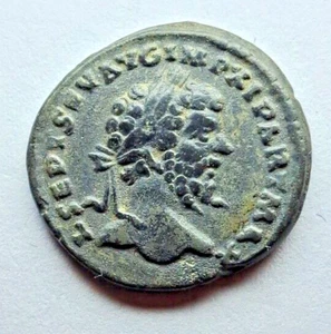 RARE Septimius Severus Caesar 193-211 Ancient Authentic Roman Denarius coin - Picture 1 of 8