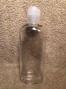 6 Unzen klare PET Cosmo ovale BPA-freie Flaschen 24/410 natürliche Scheibendeckel Posten 6 ANGEBOT - Bild 1 von 4