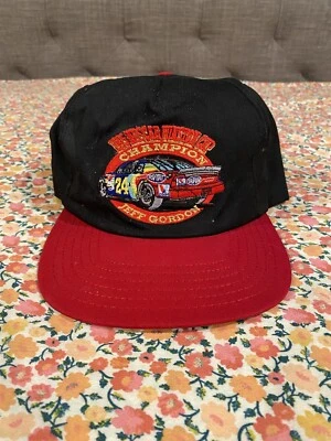 De colección NASCAR Jeff Gordon Copa Winston Campeón Snapback Sombrero Hecho en EE. UU. Foto 1 de 4