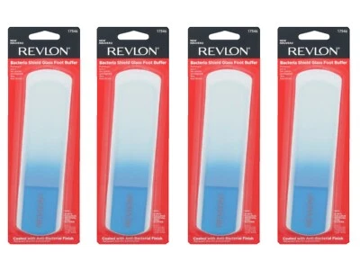 Revlon Bacteria Shield Glass Foot Buffer + Anti-Bacterial Technology Pick A Pack - Image 1 of 4