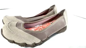 NEW Faded Glory Memory Foam Tan Slip-On Shoes Womens Sz 6.5 M - Picture 1 of 7