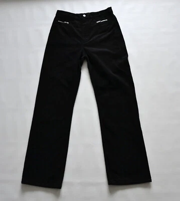 A.P.C Rue Madame Paris Womens Cord Trousers Damen Cord Hose Gr. 29 Schwarz/Black - Bild 1 von 4