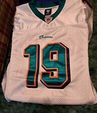 Reebok Brandon Marshall # 19 size 50 Miami Dolphins jersey