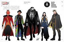 X-Men #21 Werneck Charakter Design Variante Cover