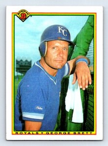 1990 Bowman #382 George Brett, Kansas City Royals 