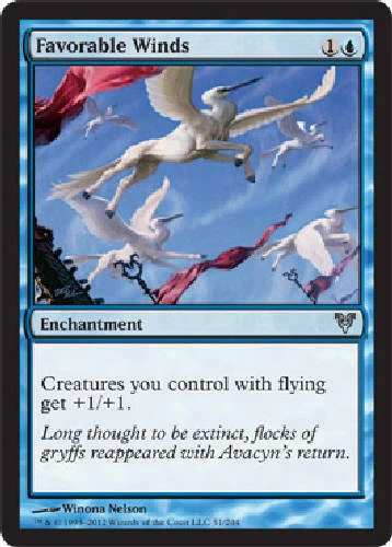 FAVORABLE WINDS X4 4 4X Avacyn Restored MTG Magic the Gathering Cards DJMagic - Image 1 of 1