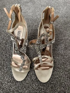Badgley Mischka Strap Heels Size 6 - Picture 1 of 8