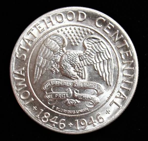 1946 50C Iowa Gem BU - Picture 1 of 2
