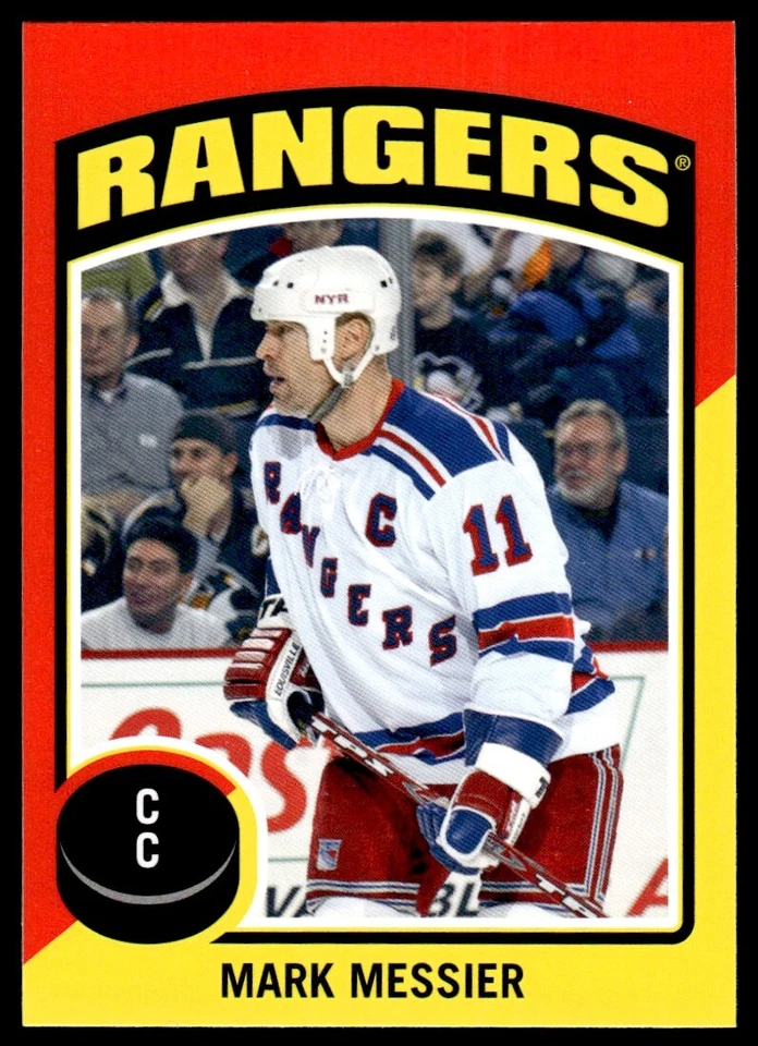 2014-15 O-Pee-Chee Stickers Mark Messier New York Rangers #ST-27 - Image 1 of 2
