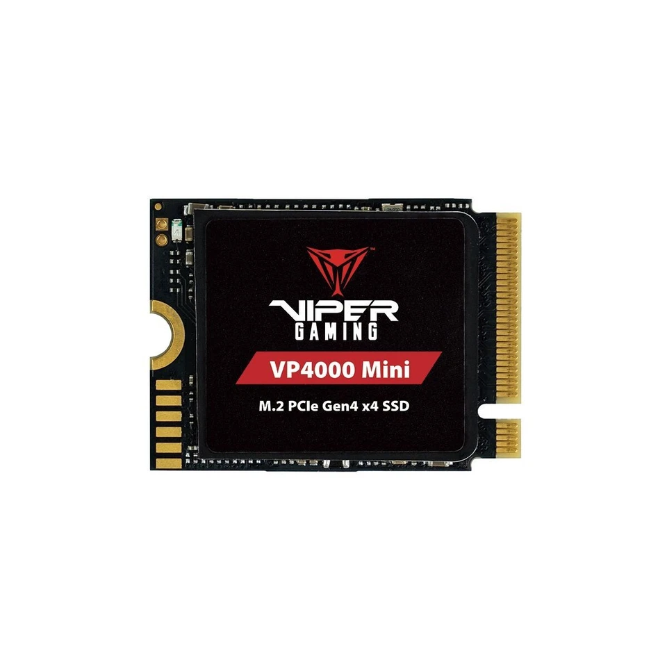 Patriot Viper VP4000 Mini 500GB M.2 NVMe Internal Gaming SSD (VP4000M500GM23)