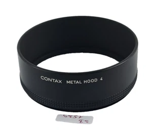 Parasol CONTAX Metal Hood 4 Lens Shade E86 86 86 mm Japón 1539/23 - Imagen 1 de 5