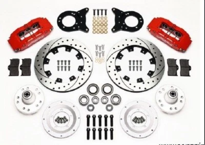 Ford Mustang 1970-1973, kit de frenos delanteros Cougar Wilwood Dynapro 6, rotores de 12,19" Foto 1 de 3