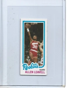 Allen Leavell-Rockets-1980-81 Topps Basketball Separated Single Panel #106 - Picture 1 of 2