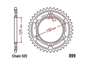 Esjot Pignon D'Aluminium Compatible À KTM LC8 Adventure Superadventure - Imagen 1 de 1
