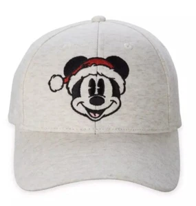 Baseballmütze Kappe Disney Parks Weihnachtsmann Mickey Mouse Weihnachten Erwachsene neu mit Etikett - Bild 1 von 4