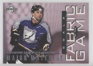 1997-98 Donruss Limited Fabric of the Game /1000 Daymond Langkow #48