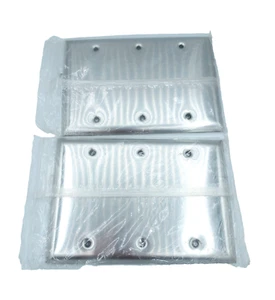 *2-Pack* Pass & Seymour Legrand SS33 Stainless Steel, 3 Gang Blank Plate - Picture 1 of 3