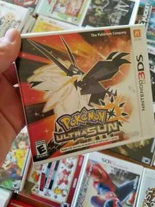 Nintendo 3DS Pokemon Ultrasonne LEERHÜLLE OHNE SPIEL WIE GELESEN - Bild 1 von 2