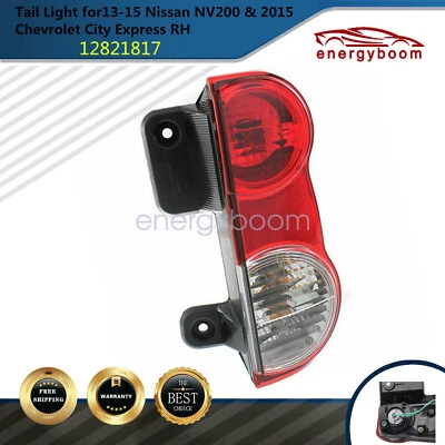 Luz trasera para Nissan NV200 2013-15 y Chevrolet City Express 2015 derecha nueva Foto 1 de 4