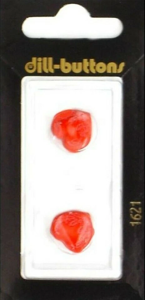 Dill Buttons ~ (1621) - 9/16" - 2 ct - Image 1 of 1