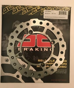 JT Brakes Self Cleaning REAR Wavy Brake Disc Fits HONDA CR125R (1998 to 2001) - Picture 1 of 5