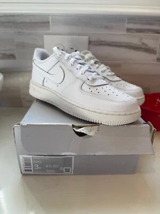 Nike Air Force 1 Low LE Triple White 1y-3y PRESCHOOL KIDS DH2925-111 PS - Picture 1 of 4