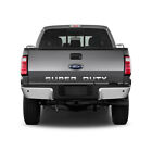 2008-2016 Ford F-250 SUPER DUTY Tailgate Rear Vinyl Stickers Chrome Letters Set Ford F-450