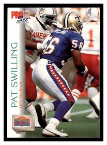 1992 Pro Set  #426 Pat Swilling - New Orleans Saints  PB