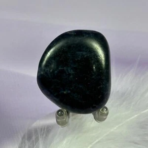 Hermosa piedra de tambor zafiro azul oscuro 23g SN55923 - Imagen 1 de 4