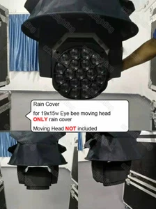 19x15w bee eye Beam LED Moving Head Stage Lights Outdoor Waterproof Rain cover - Picture 1 of 4