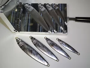 Salzwasser Fisch Vorrichtung - 2,2 Form 2,4,6,8 Unzen CNC Aluminium - Bild 1 von 5