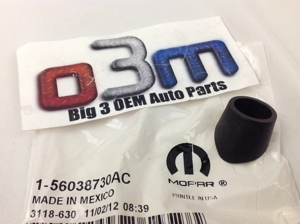 2005 - 2010 Jeep Grand Cherokee Black Antenna MAST Base COVER / BEZEL new OEM - Image 1 of 2