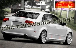 AUDI A4 8E, B6 B7 S4 RS4 MOLDE DE AJUSTE PUERTA INFERIOR, CUCHILLAS LATERALES, BARRA DE PUERTA - Imagen 1 de 3