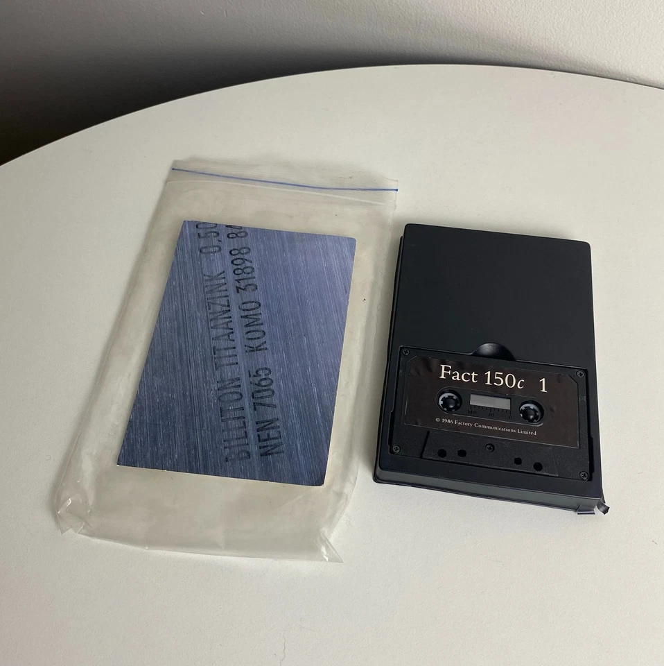 1986 [ Brotherhood NEW ORDER Fact 150c ] Factory Communications LTD Cassette - Image 1 of 4