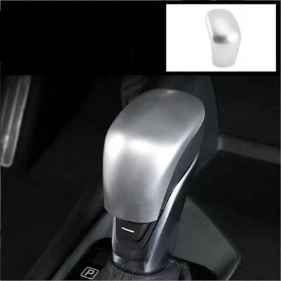 For Nissan Kicks 2018-2024 Matt Silver Inner Gear Shift Knob Cover Head Cap Trim Foto 1 de 2