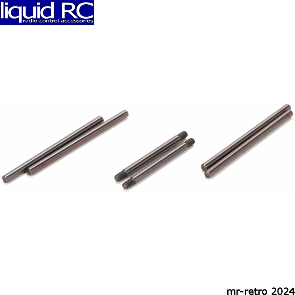 Team Losi Racing 234039 Hinge Pin Set TiCN 6 : SCTE - Image 1 of 1