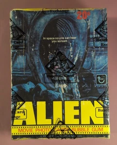 1979 Topps Alien Movie Photo Cards & Bubble Gum Wax Box Sealed by BBCE - Picture 1 of 4