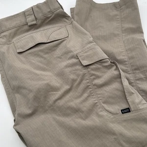 5.11 Tactical Ripstop Cargo Pants Mens 36 X 30 Tan EMS Fire Pockets Workwear - Picture 1 of 10