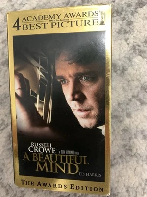A Beautiful Mind (VHS, 2002, Edición Premios) Foto 1 de 3