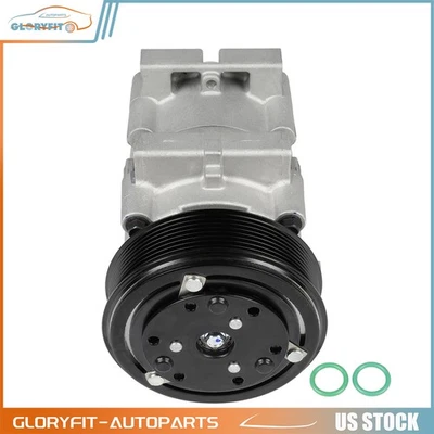 A/C Compressor W/Clutch for Ford E350 Econoline ford E250 HD XL XLT 7.3L 1993-97 - Image 1 of 4