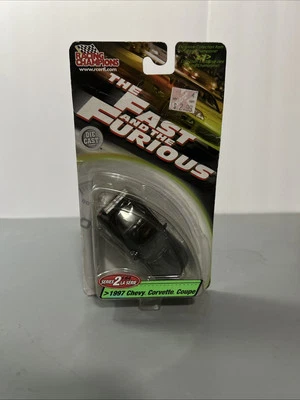 Chevy Corvette 1997 cupé The Fast and The Furious Racing Champions serie 2 nuevo en caja Foto 1 de 4