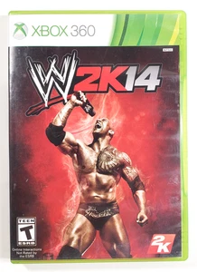 WWE 2K14 (Microsoft Xbox 360, 2013) The Rock Wrestling CIB Completo con Manual - Imagen 1 de 4