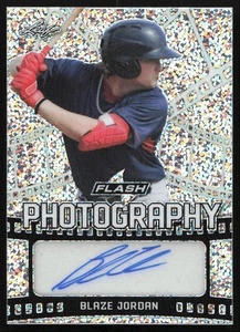 2021 Leaf Flash Photography Speckle Prizm Blaze Jordan Auto #FP-BJ1 C07 - Picture 1 of 2